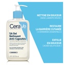 CERAVE SA Gel Nettoyant Anti-rugosités Peaux Sèches et Rugueuses - 473ml