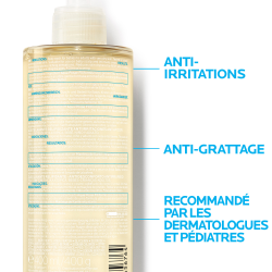 LA ROCHE POSAY Duo Huile Lavante Relipidante Anti-irritations + Éco Recharge - 400ml