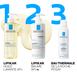 LA ROCHE POSAY Duo Huile Lavante Relipidante Anti-irritations + Éco Recharge - 400ml