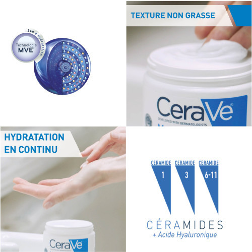 CERAVE Baume Hydratant Peaux Sèches - 454ml