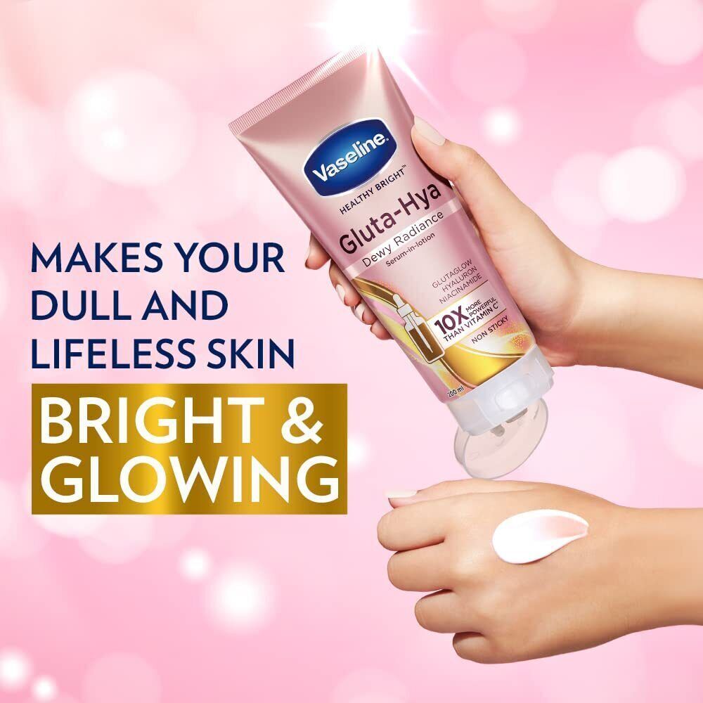 VASELINE® GLUTA-HYA SÉRUM BURST LOTION ROSÉE ÉCLAT