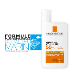 LA ROCHE POSAY ANTHELIOS UVMUNE 400 Fluide Solaire Invisible avec Parfum SPF50+ - 50ml 