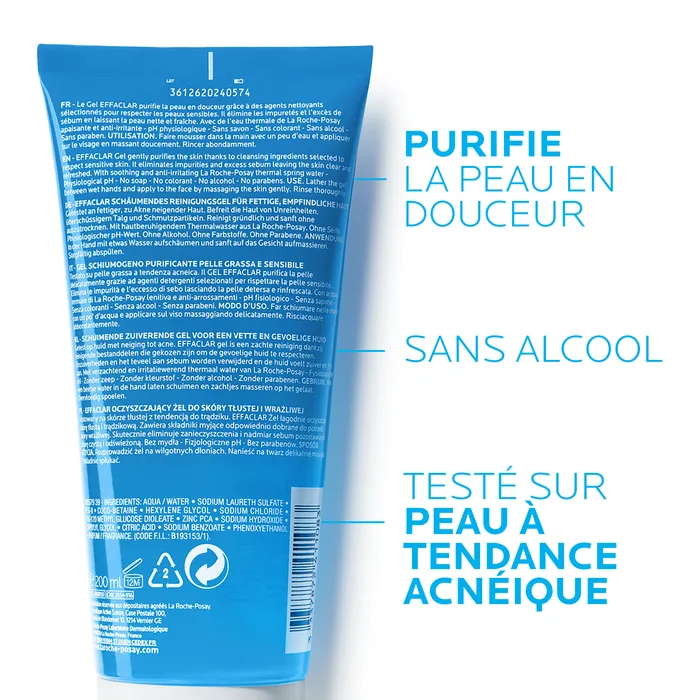 LA ROCHE POSAY LIPIKAR Gel Lavant - 200ml