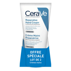 CERAVE Crèmes Mains Réparatrice - Lot de 2x50ml
