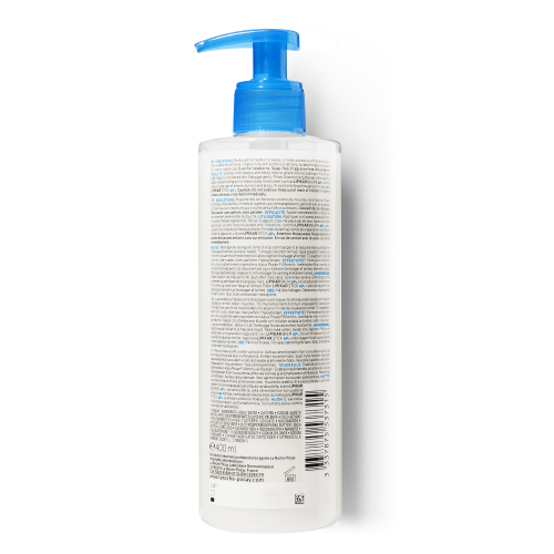 LA ROCHE POSAY LIPIKAR Duo Crème Lavante Relipidante Anti-irritations + Éco-Recharge - Lot de 2x400ml