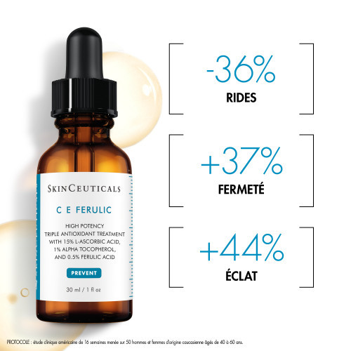 SKIN CEUTICALS CE FERULIC Sérum Antioxydant Rides avec 15% Vitamine C 30ml