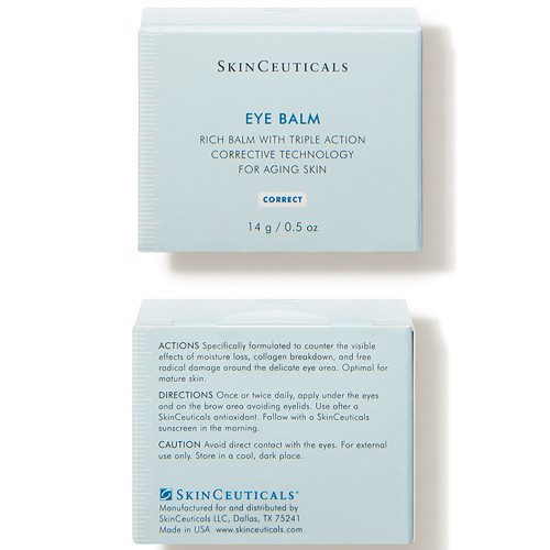 SKIN CEUTICALS EYE BALM Baume Hydratant Contour des Yeux 14g