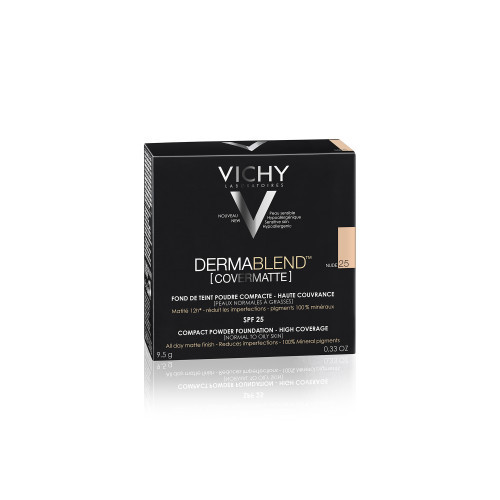 VICHY DERMABLEND COVERMATTE FOND DE TEINT 25 Nude - 9,5g