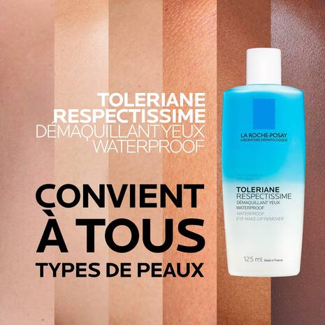 la roche-posay respectissime démaquillant yeux waterproof 125ml