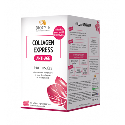 BIOCYTE COLLAGEN EXPRESS Fermeté - 180 Gélules