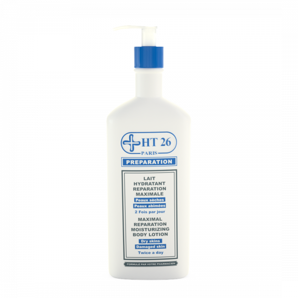 HT26 Lait hydratant réparation maximale  Flacon 500 ml