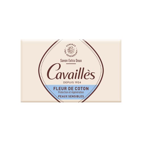 ROGÉ CAVAILLÈS SAVON EXTRA DOUX Fleur de Coton Peaux Sensibles 250g  