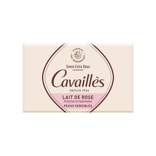 ROGÉ CAVAILLÈS SAVON EXTRA DOUX Lait de Rose Peaux Sensibles 150g 