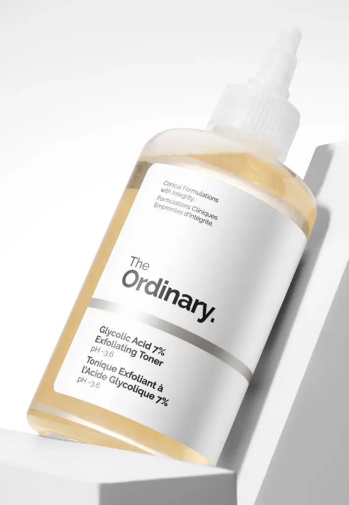 The Ordinary Tonique Exfoliant à l'Acide Glycolique 7% - Visage - Tous Types de Peaux, 240ml