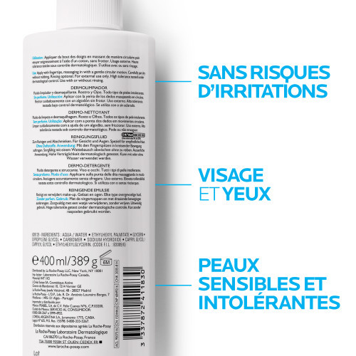 LA ROCHE POSAY TOLERIANE Dermo-Nettoyant - 400ml