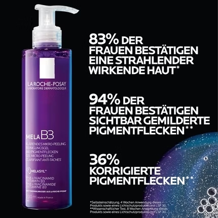 MELA B3 GEl Micro-Peeling Unifiant Eclat - 200ml LA ROCHE POSAY