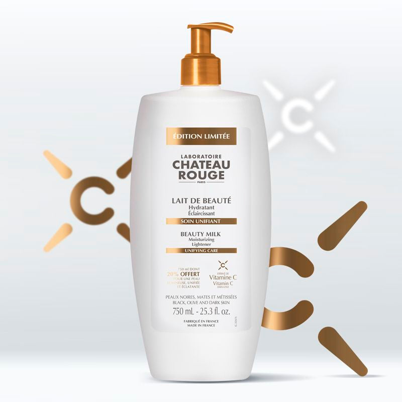Château Rouge LAIT DE BEAUTE UNIFIANT Nouvelle formule "VITAMINE C