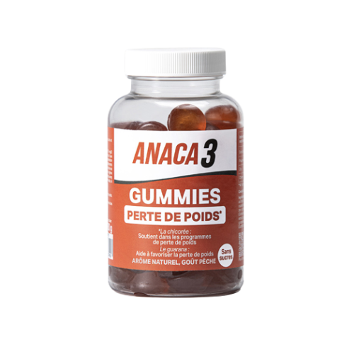 ANACA 3 GUMMIES Perte de Poids - 60 Gummies