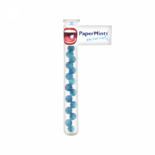 PAPERMINTS HALEINE Coolcaps Mint - Tube de 18 Perles