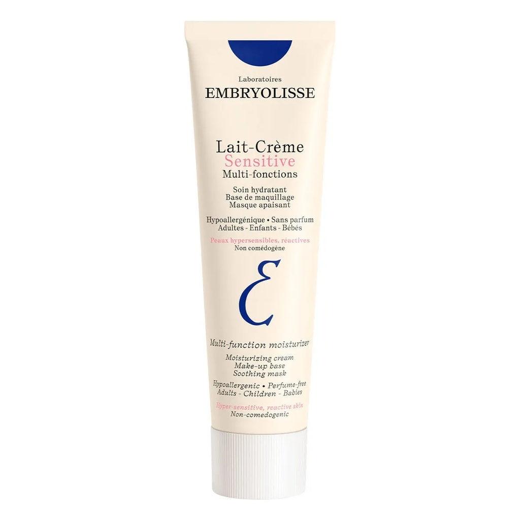 
EMBRYOLISSE LES HYDRATANTS - Lait-Crème Sensitive - Visage - Peaux Sensibles, 100ml