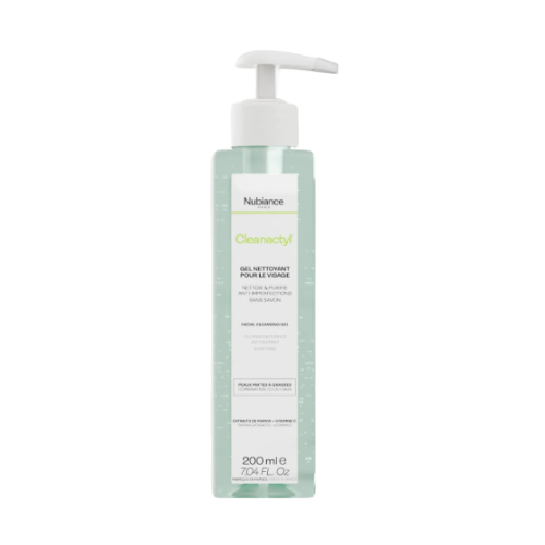 NUBIANCE CLEANACTYL GEL NETTOYANT Visage - 200ml