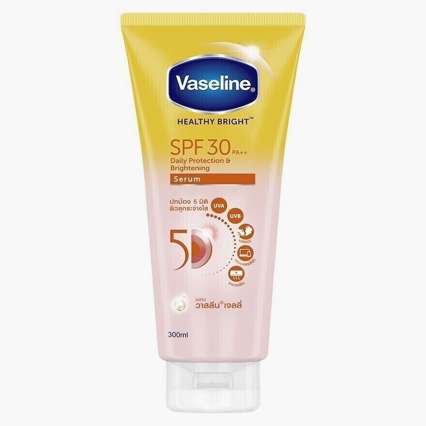 320ml Vaseline Healthy Bright Serum SPF30 PA++ Sun + Pollution Protection-320ml
Regular price
