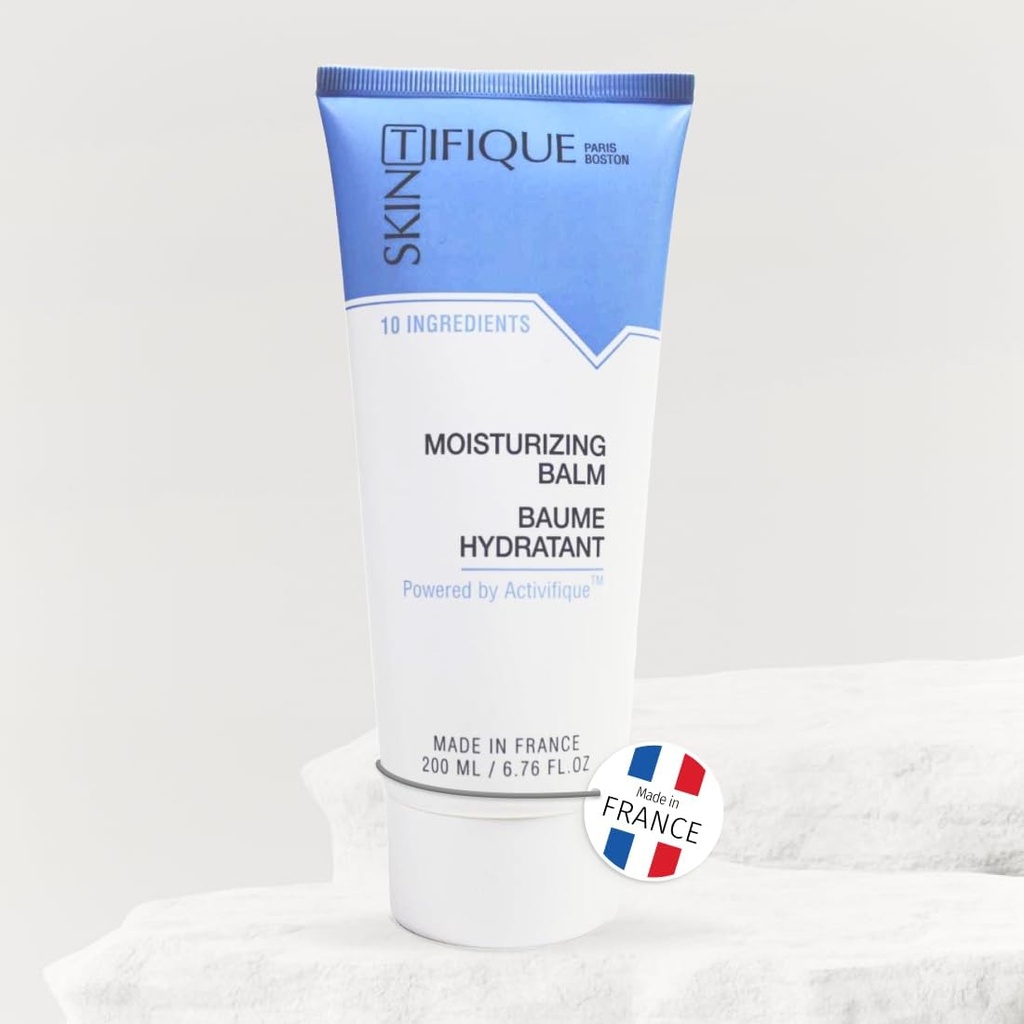 Skintifique | Le Baume Hydratant Intense | Soin Apaisant et Réparateur, Hydratation 24h, Sans Parfum, Hypoallergénique, Pour Peaux Sèches à Atopiques, Vegan, 200ml