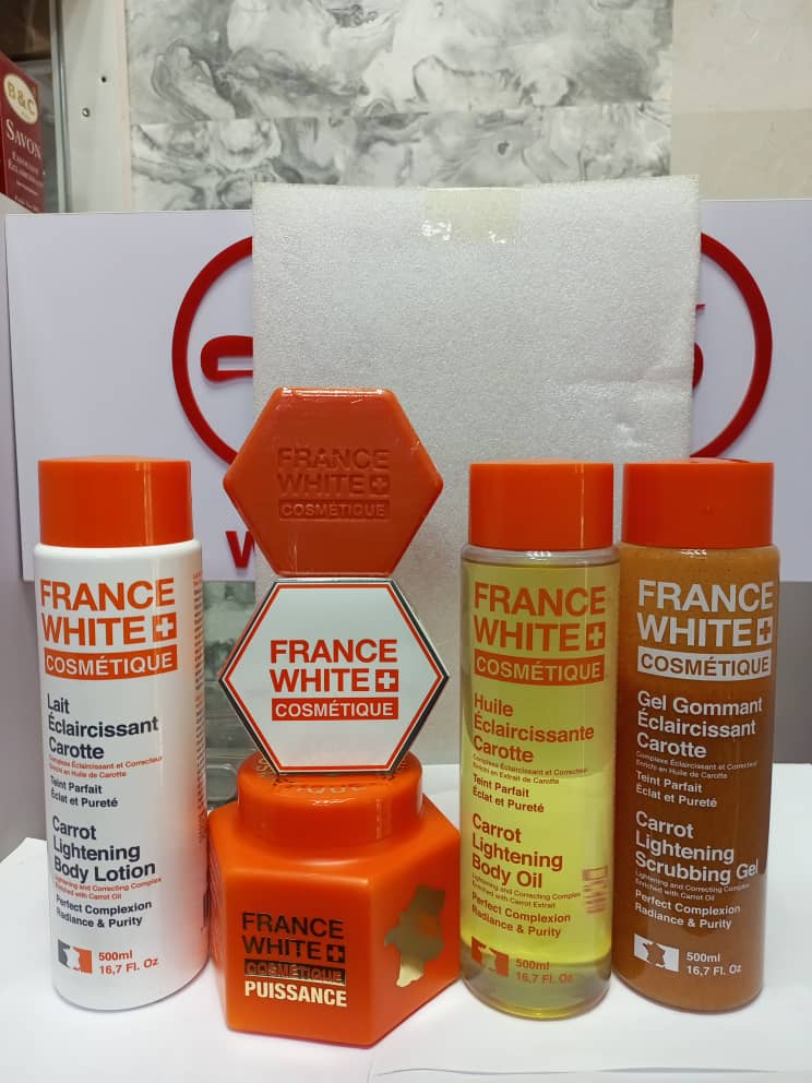 FRANCE WHITE Complete range of france white skincare
