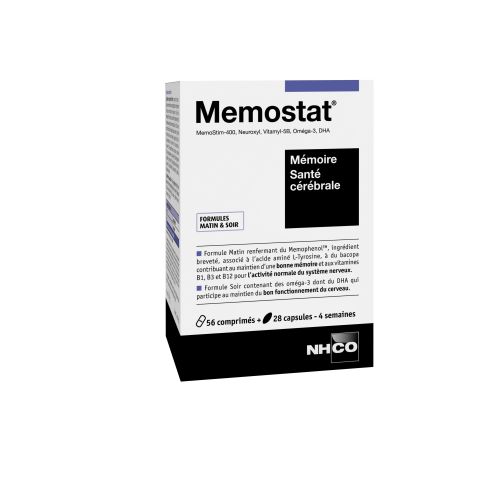 NHCO MEMOSTAT - 56 Comprimés + 28 Capsules