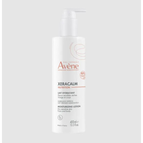 AVÈNE XERACALM NUTRITION LAIT HYDRATANT Peaux Sensibles - 400ml