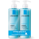 LA ROCHE POSAY LIPIKAR Surgras Crème Lavante - Lot de 2x400ml