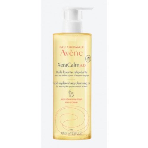 AVÈNE XERACALM A.D Huile Lavante Relipidante - Lot de 2x400ML