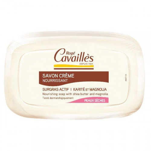 ROGÉ CAVAILLÈS  SAVON CRÈME NOURRISSANT Karité & Magnolia Peaux Sèches 115g 