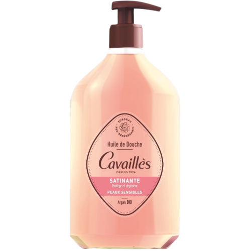  CAVAILLÈS HUILE DE DOUCHE Satinante Peaux Sensibles Argan BIO 750ml