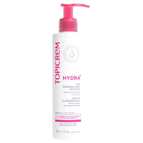 TOPICREM HYDRA+ Lait démaquillant douceur 200ml