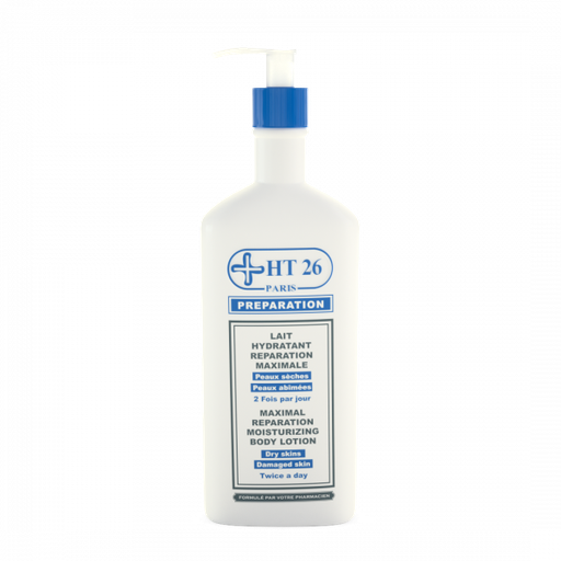 HT26 Lait hydratant réparation maximale  Flacon 500 ml