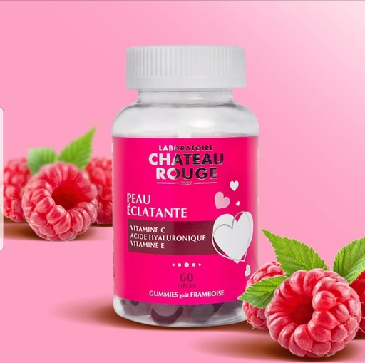 CHATEAU ROUGE GUMMIES "Eclat de la peau" Framboise