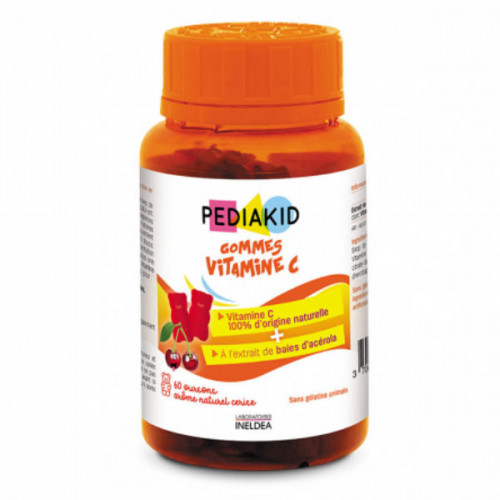 PEDIAKID GUMMIES Vitamine C - 60 Gommes à Mâcher