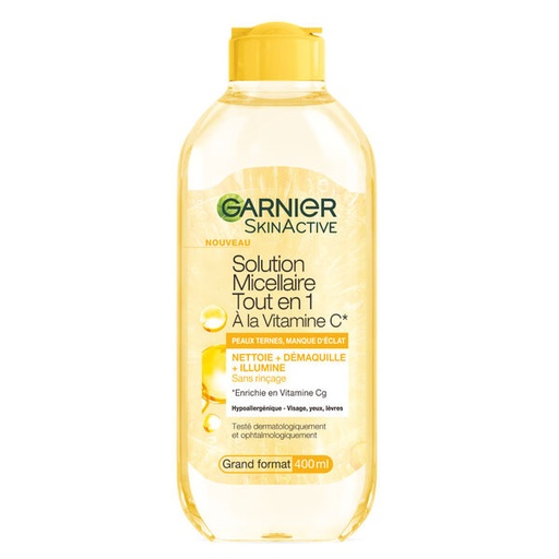 
 Garnier Skin Active Vitamine C Solution Micellaire Tout en 1