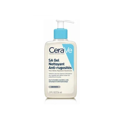 CERAVE SA Gel Nettoyant Anti-rugosités peaux sèches et rugueuses - 236ml