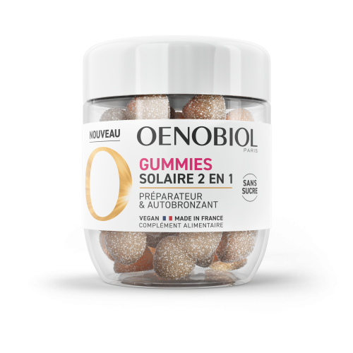 OENOBIOL GUMMIES SOLAIRE 2 en 1 - 60 Gommes