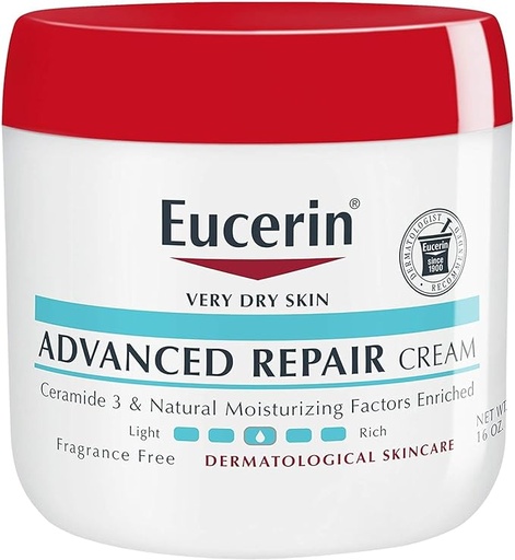 Eucerin Advanced Repair - Crème réparatrice 473 ml (l'emballage peut varier)