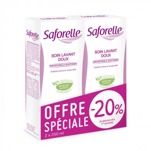 SAFORELLE SOIN LAVANT Doux - Lot de 2x250ml