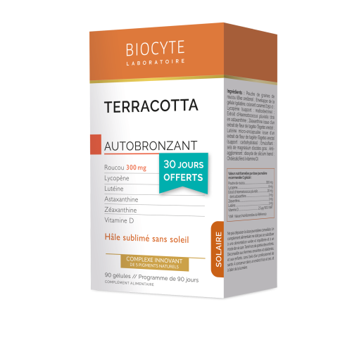 BIOCYTE TERRACOTTA AUTOBROZANT - 90 gélules