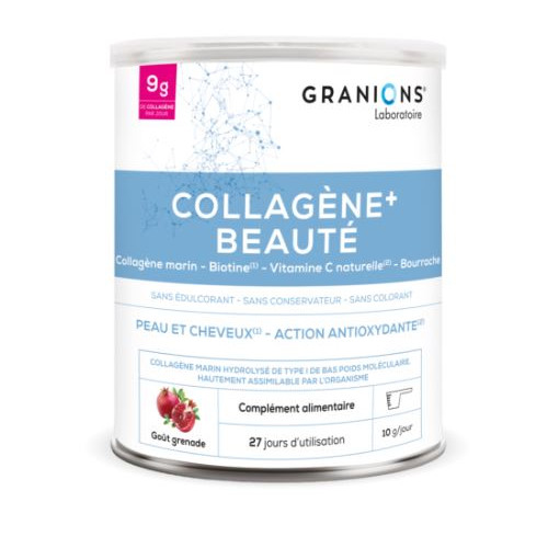 GRANIONS COLLAGÈNE+ BEAUTE PEAU ET CHEVEUX - 275g