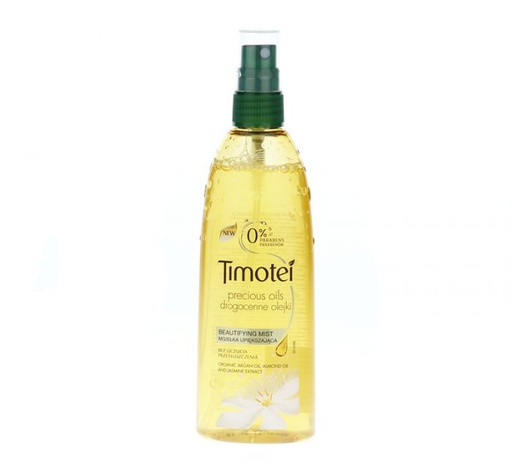 TIMOTEI, HUILES PRÉCIEUSES, BRUME DE BEAUTÉ  Cheveux Abîmés  150 ml 