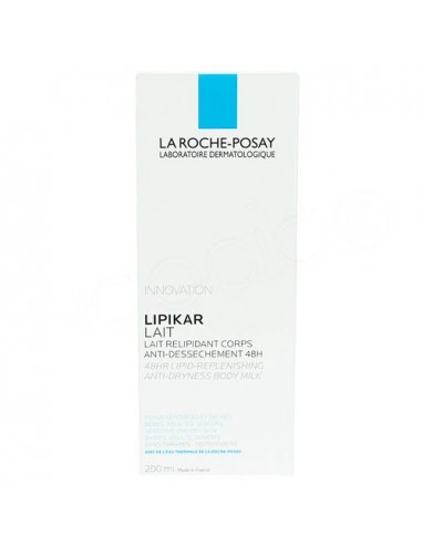 La Roche-Posay Lipikar Lait Relipidant Corps Anti-Dessèchement 48h Peaux Sensibles Et Sèches 15ml 