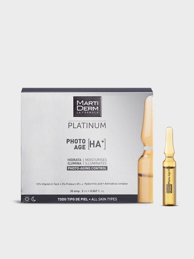 Martiderm Platinum Photo-age Ha+ 10 Ampoules