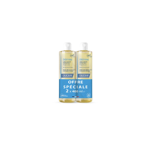 DUCRAY DEXYANE Huile Lavante Peau Atopique OFFRE SPÉCIAL -2 X 400ml