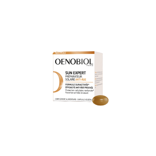 OENOBIOL SUN EXPERT Préparateur Solaire Anti-âge - 30 Capsules